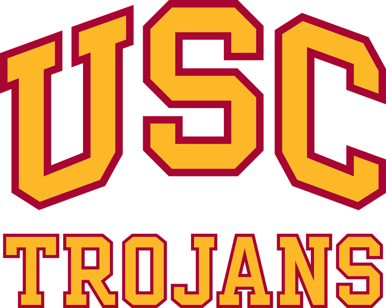 Southern California Trojans 2000-2015 Wordmark Logo 05 vinyl decal